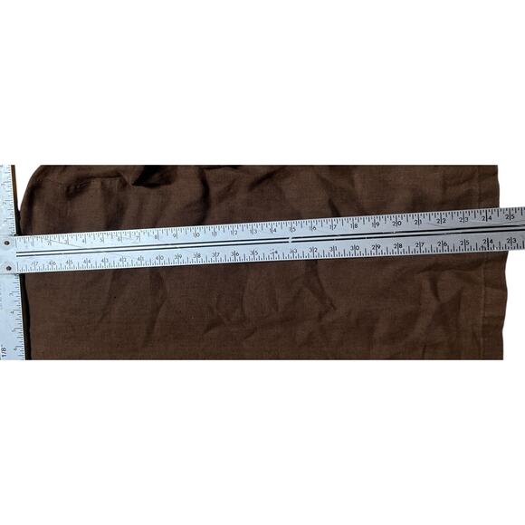 Chico's Women's Button Up Long Sleeve Brown Size 8 - Picture 5 of 5